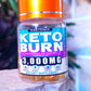 KETO BURN (Ketoni za sagorevanje masti oko struka) 3000mg-30 caps;  Povećajte energiju i metabolizam - Egzogeni Keto BHB dodatak za žene i muškarce (2 pakovanja x 30 kapsula)-Rastenix USA