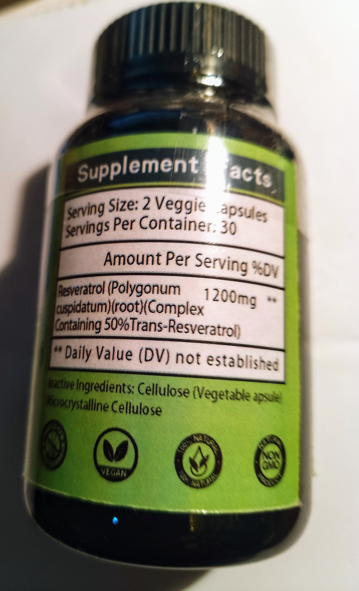 Resveratrol (Ultra snažan) doza 1200mg/600mg caps.120 caps.HEALTH Co.-USA; Podrška kardiovaskularnom sistemu , imunitetu  i u borbi sa kancerom Pluća i debelog creva