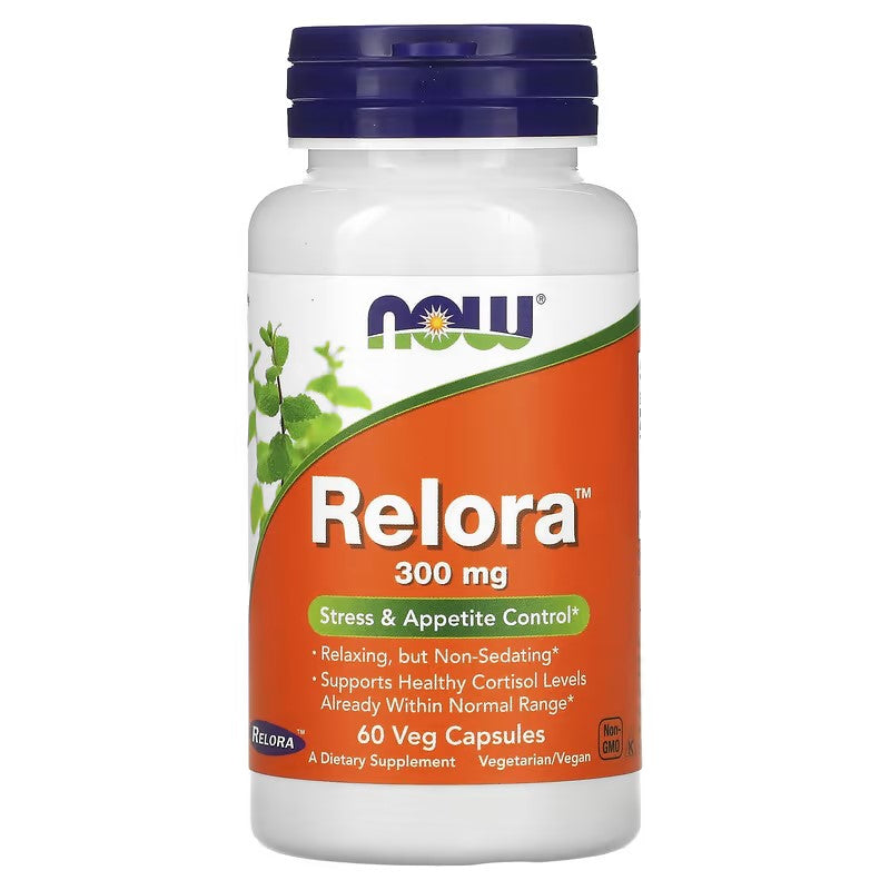 Relora 300mg/60 caps.(Kontrola stresa-za opuštanje i apetita) Now Foods USA