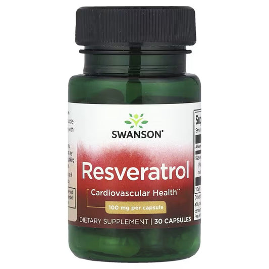 Resveratrol, 100 mg, 30 kapsula-Original Swanson USA; za vaše kardiovaskularno zdravlje; Resveratrol čisti tijelo od svih vrsta štetnih masnoća (holesterol, trigliceridi), čisti krvne žile, razlaže krvne ugruške – .Novije studije oko Kancera,upoznajte se!