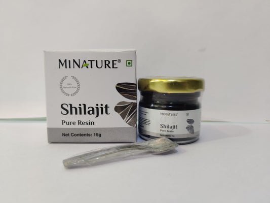 SHILAJIT gell-PRURE RESIN 30g za od 90- 100 dana,HIT u SVETU!;Rastvorljiv u mleku i napitcima,Mi Nature